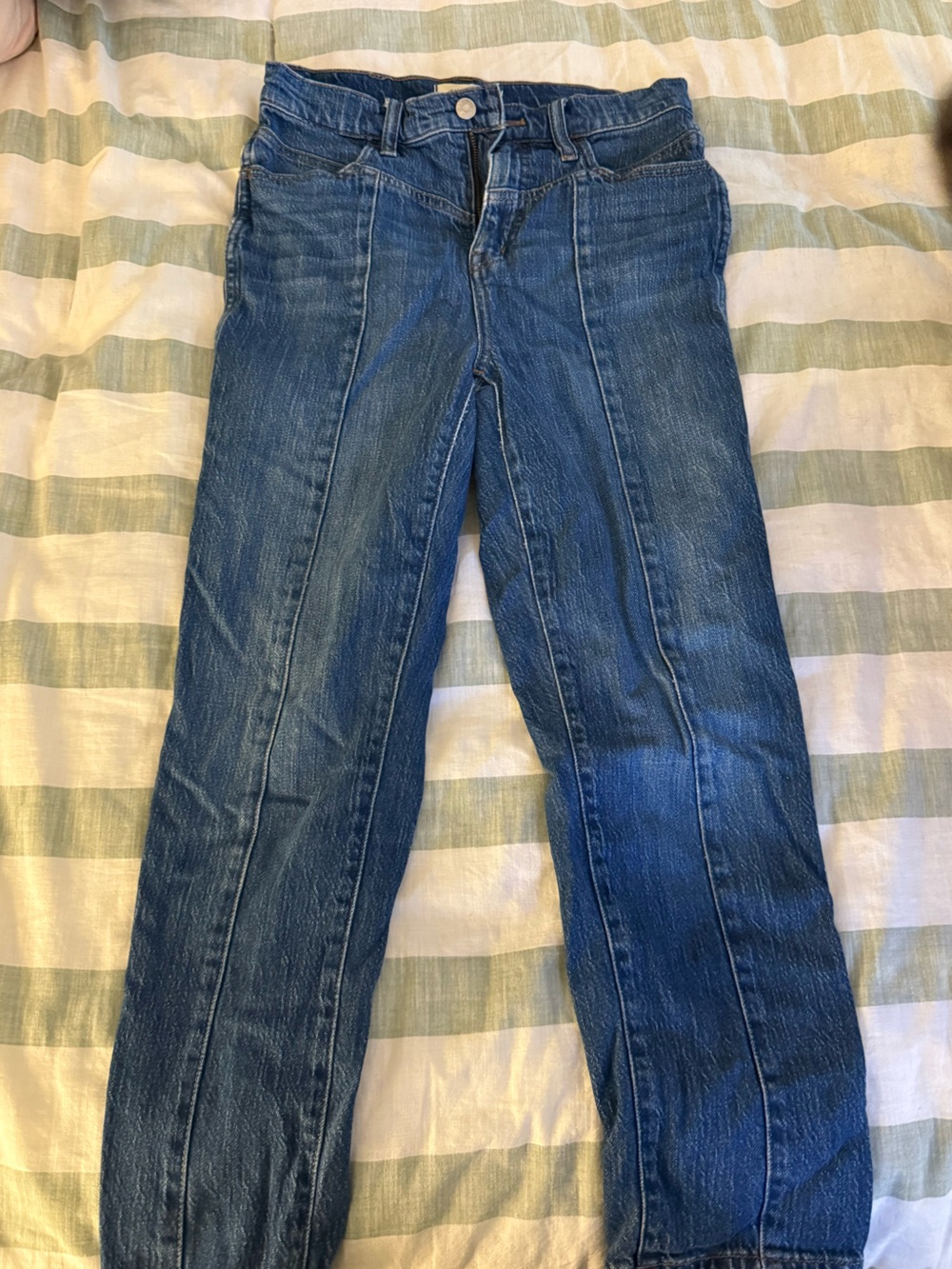 Madewell straight leg jeans